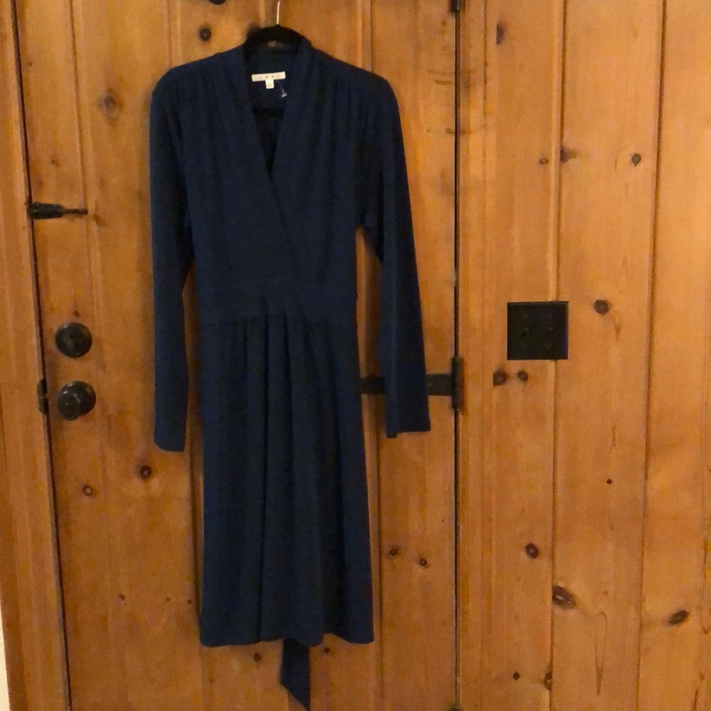 Cabi tie dress teal